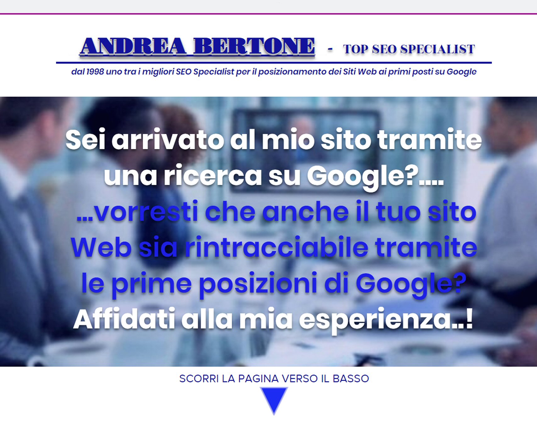 Andrea Bertone Consulente Seo Torino